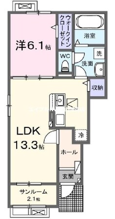 ゆうじゅ（結寿）の物件間取画像